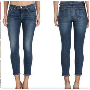rag & bone Blue Ankle Jeans